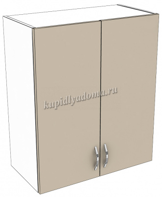 Шкаф навесной Прато Н600 (Серый патина)